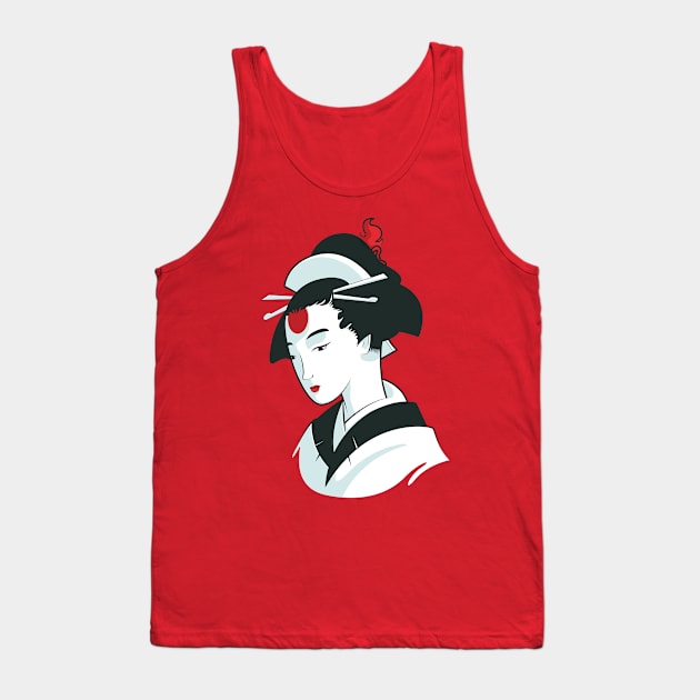 GEISHA Tank Top by CheMaik